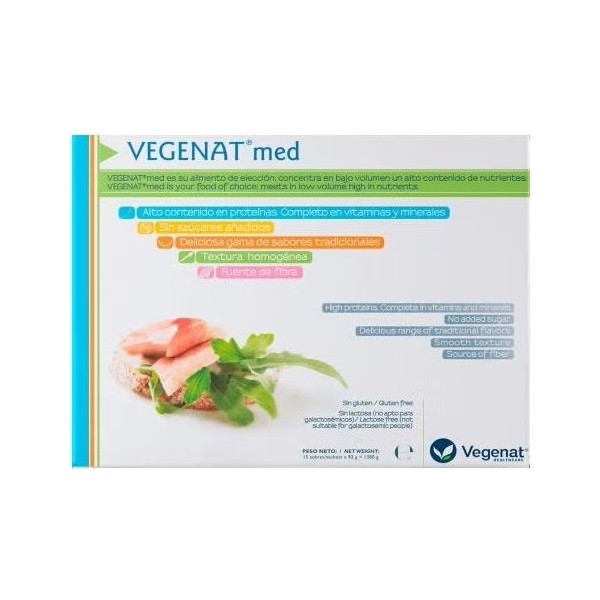 Vegenat Med Pack Mixto Salado 15 Sobres